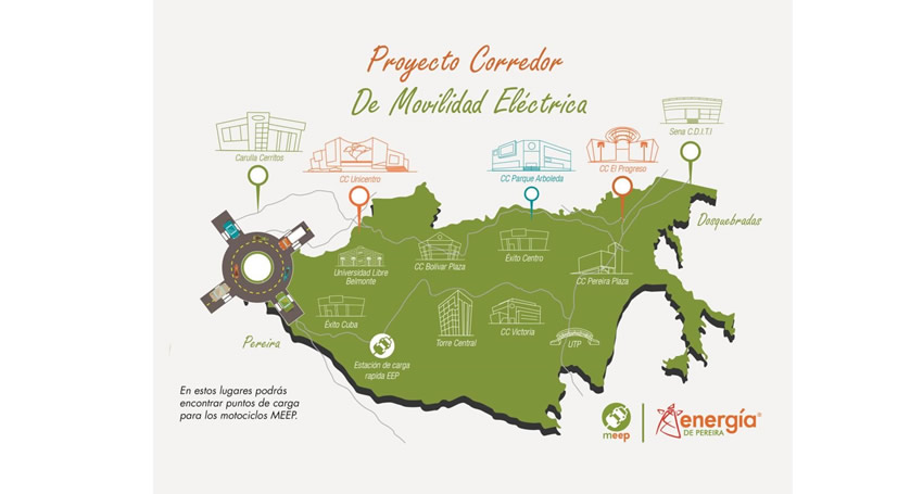 Pereira será la ciudad insignia en movilidad eléctrica 