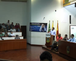 La Empresa de Energía de Pereira cumplió su cita en la Asamblea Departamental