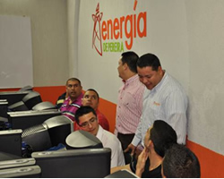 Empresa de Energía de Pereira, Entrega Sala de Cómputo al Centro Penitenciario la 40