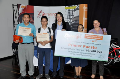 Energía de Pereira premia el talento de los estudiantes en su primer concurso de cuento